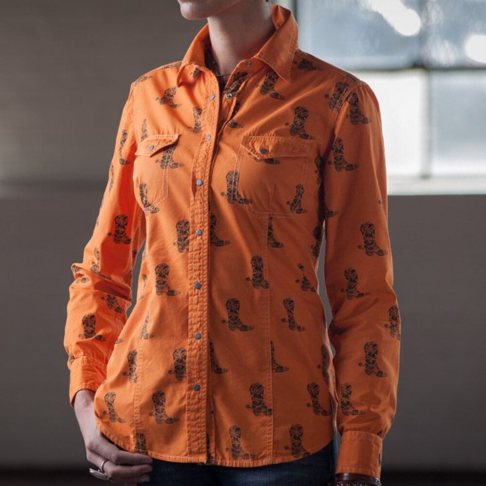 Barnfly Button Down Boot with spur XL N071210